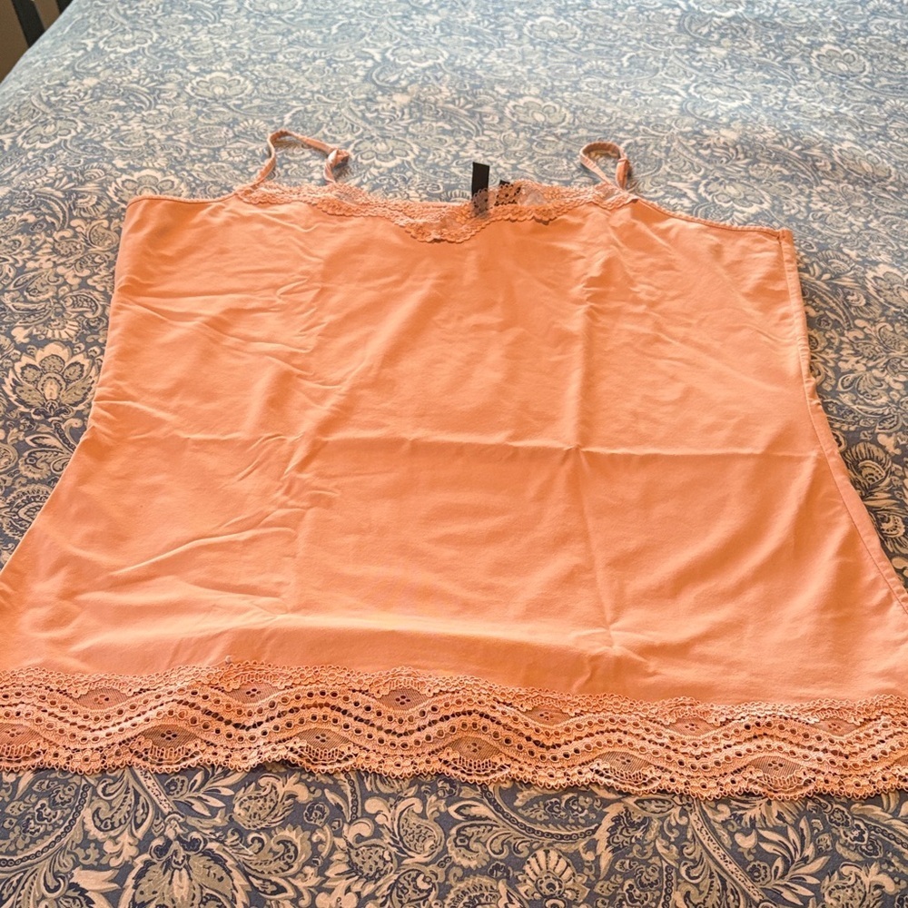 Relativity Coral Lace Camisole XL - Picture 4 of 6